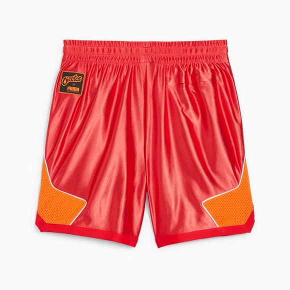 PUMA Basketball x Cheetos Dazzle Shorts “Rickie Orange” (Men’s Size Small) NWT - Picture 13 of 13